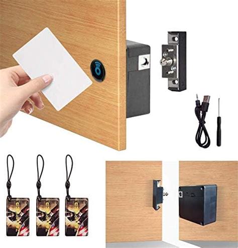 rfid card cabinet lock|hidden locks for gun cabinets.